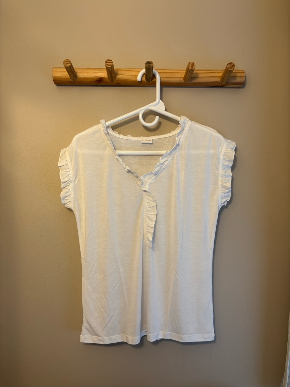 Women’s White Lascana Short Sleeve